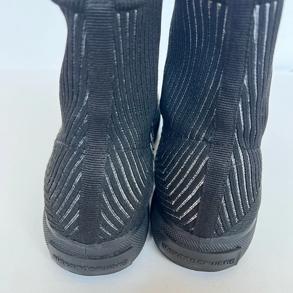 Alexander Wang Pia Logo Knit Sneaker